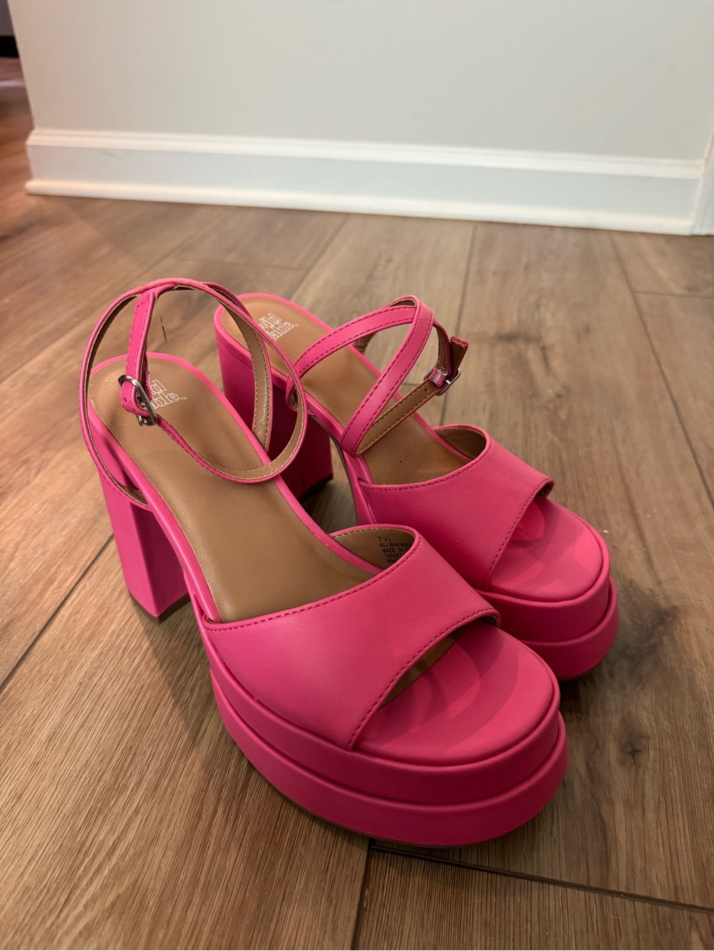 Wild Fable Hot Pink Platform Block Heel - Picture 5 of 5